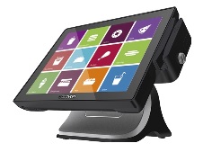 Touch POS Terminal integrated dual-touchscreen, combining business-optimized technologies and innovative design